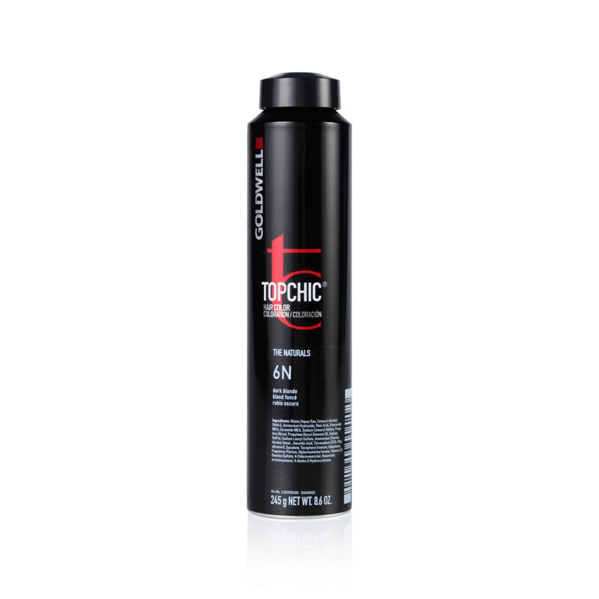 Goldwell, TopChic, Permanent Hair Dye, 6N Dark Blonde, 250 ml
