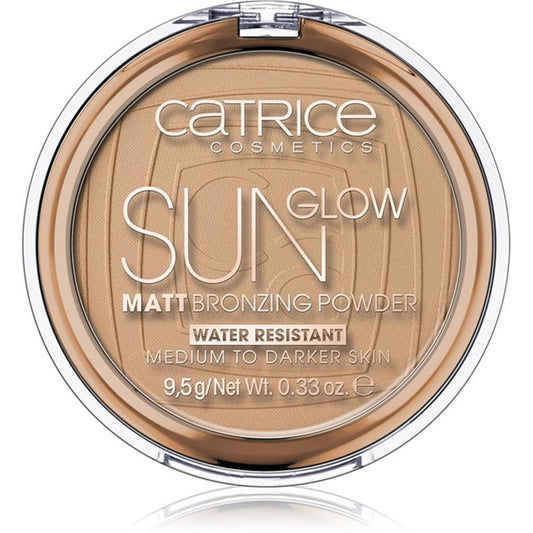 Catrice, Sun Glow, Natural, Bronzer Compact Powder, 035, Universal Bronze, 9.5 g