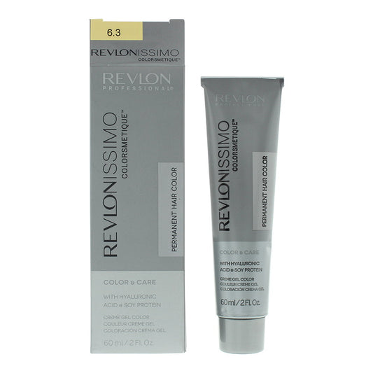 Revlon, Colorsmetique, Permanent Hair Dye, 6.3 6.3 Golden Dark Blonde, 60 ml