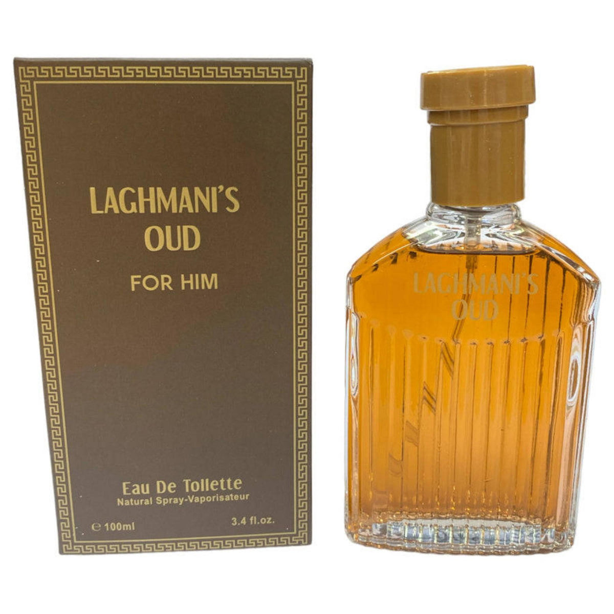 Fine Perfumery, Laghmani's Oud Brown, Eau De Toilette, For Men, 100 ml