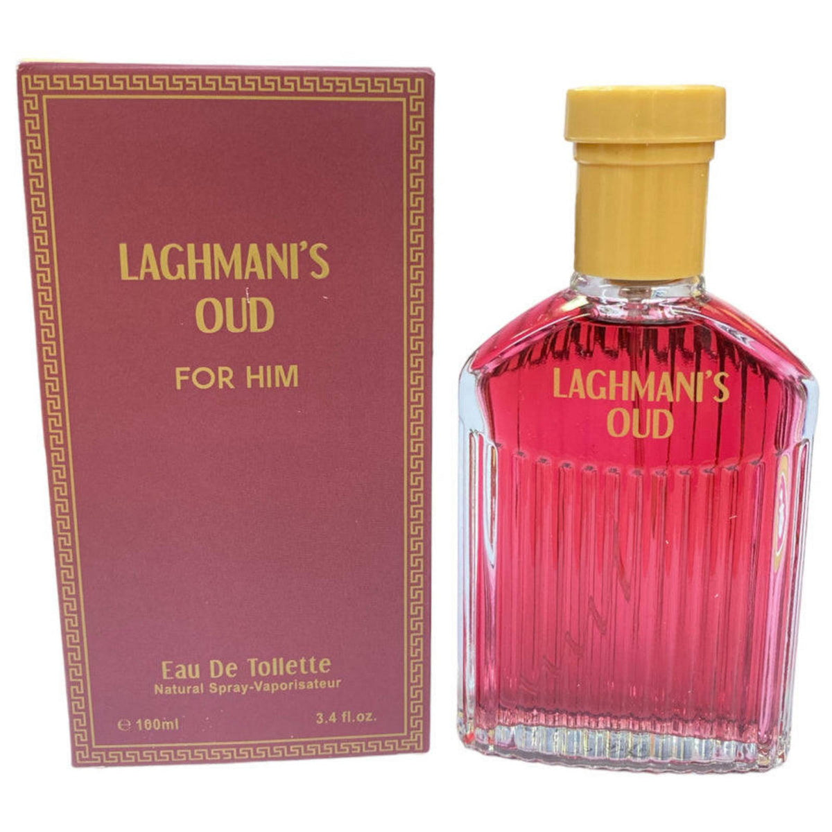 Fine Perfumery, Laghmani Oud Red, Eau De Toilette, For Men, 100 ml