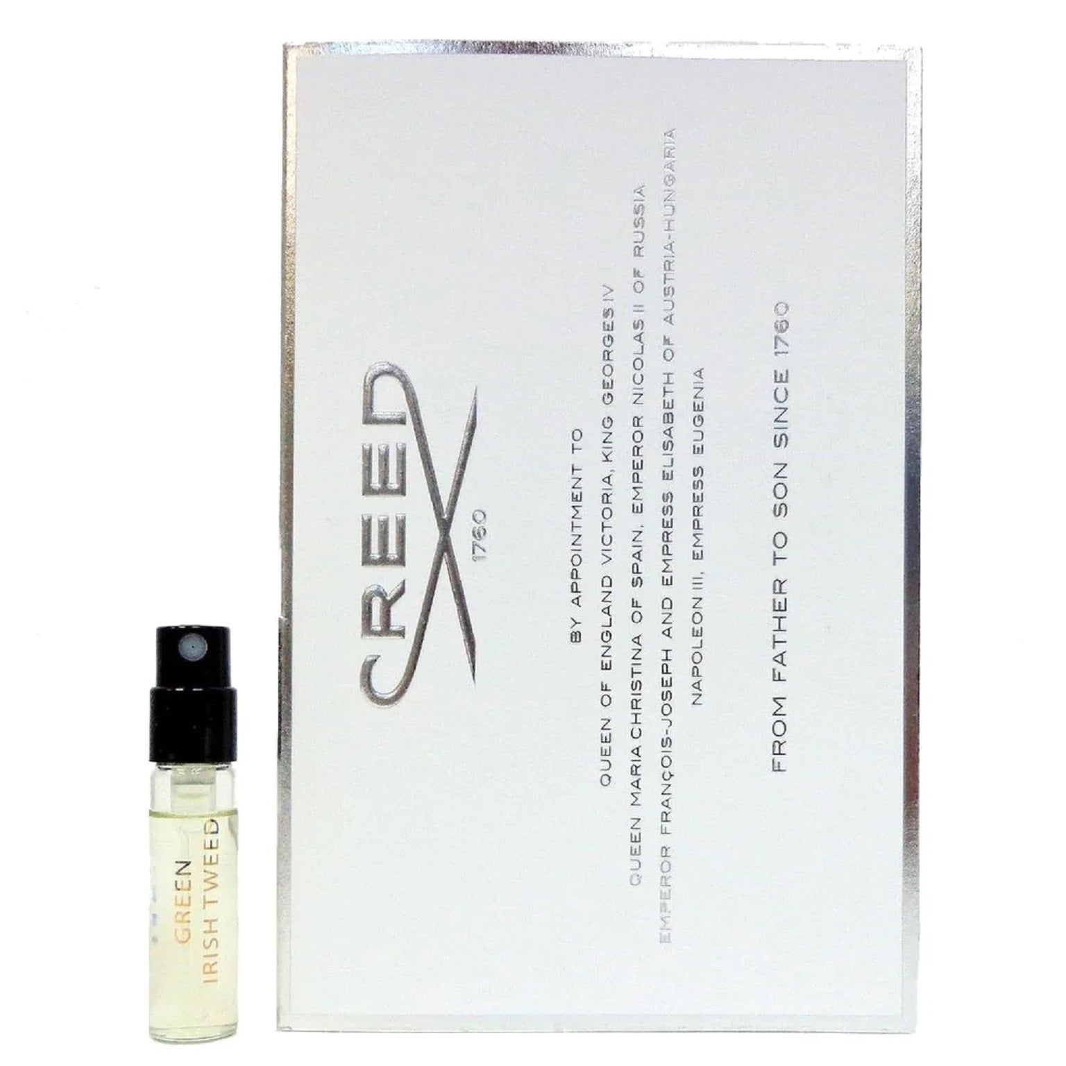 Creed Green Irish Tweed edp 2.5ml 0.08 fl. o.z. 液量オンス公式香水サンプル,  Creed Green Irish Tweed edp 2.5ml 0.08 fl. o.z. официална парфюмна проба,  Creed Green Irish Tweed edp 2.5ml 0.08 fl. o.z. échantillon de parfum officiel,  Creed Green Irish Tweed edp 2.5ml 0.08 fl. o.z. virallinen hajuvesinäyte,  Creed Green Irish Tweed edp 2.5ml 0.08 fl. o.z. oficjalna próbka perfum,  Creed Green Irish Tweed edp 2.5ml 0.08 fl. o.z. offizielle Parfümprobe,  Creed Green Irish Tweed edp 2.5ml 0.08 fl. o.z. officiellt parfymprov