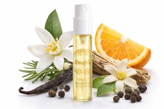 image of Giardini di Toscana Almafolia official perfume samples