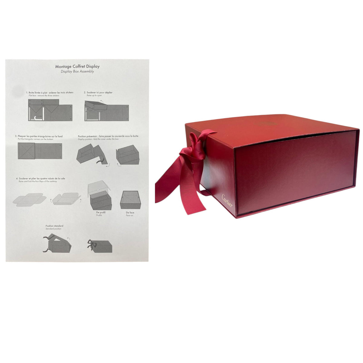 Cartier, Rex, Empty Cardboard Box