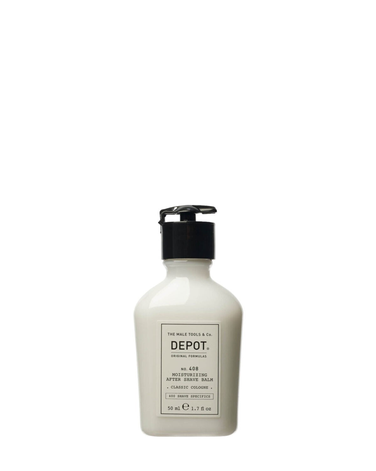Depot, 400 Shave Specifics No. 408, Classic Cologne, Moisturizing, After-Shave Balm, 50 ml