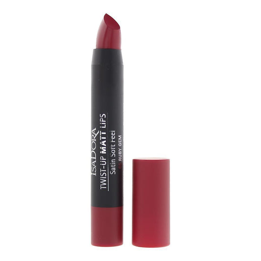 IsaDora, Twist-Up, Sculpting, Cream Lipstick, 65, Ruby Gem, 3.3 g
