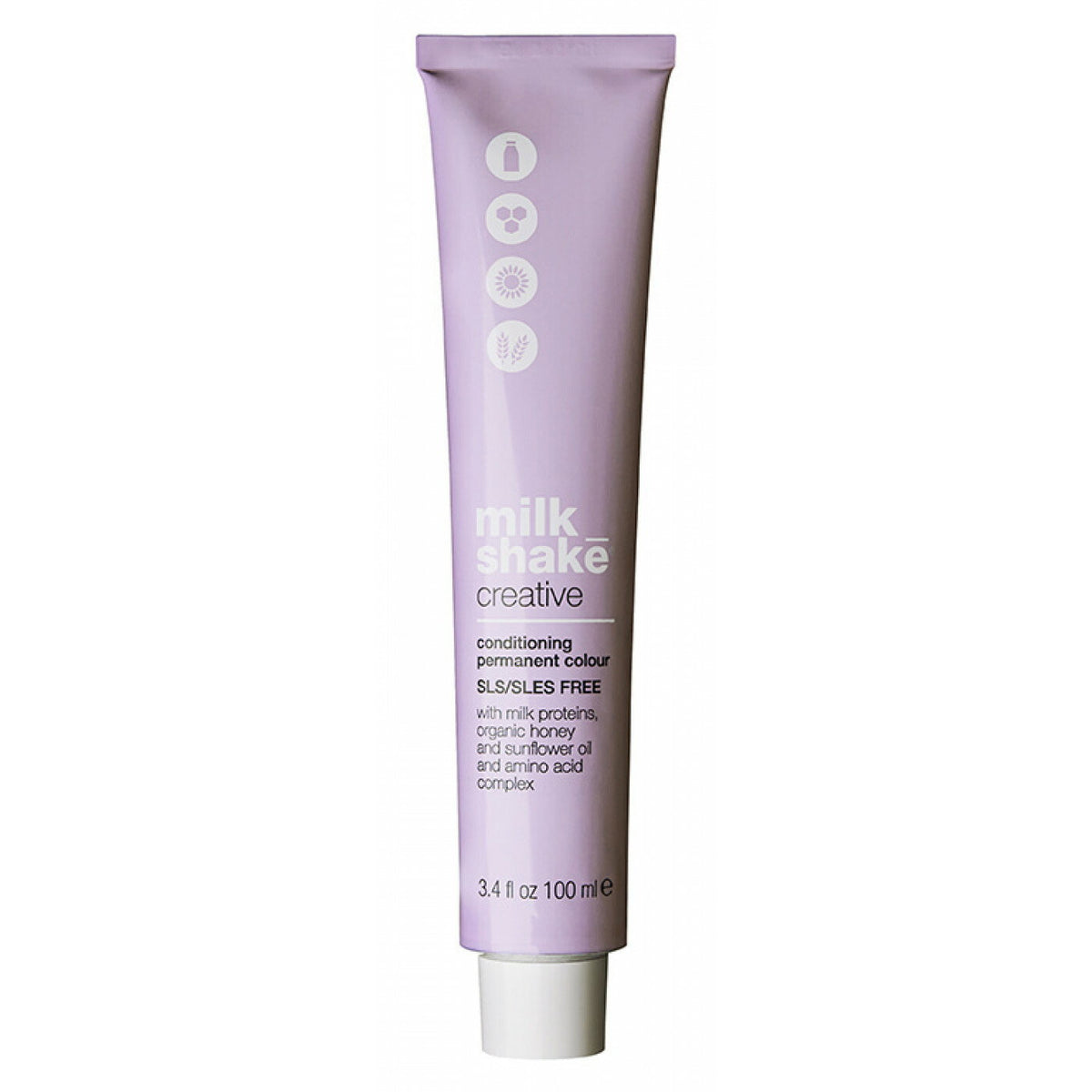 Milk Shake, Creative, SLS/SLES-Free, Permanent Hair Dye, 4.314GA Rum Chocolate, 100 ml