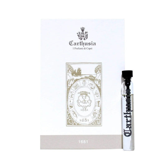 official perfume sample of Carthusia 1681 size 2ml 0.06 oz., Carthusia 1681 official perfume sample 2ml