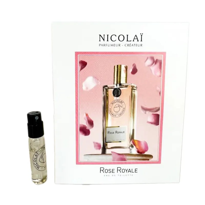 Nicolai Rose Royale フレグランスの公式香水サンプル 1.8ml 0.07 oz.