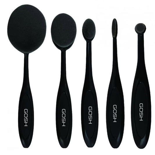 Set, Gosh, Gosh, Blending, Multi Face Brush, 5 pcs